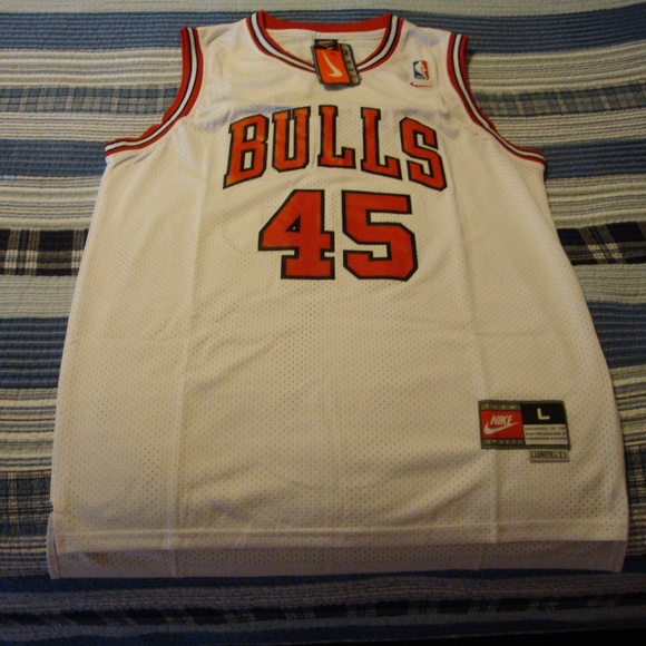 white jordan 45 jersey